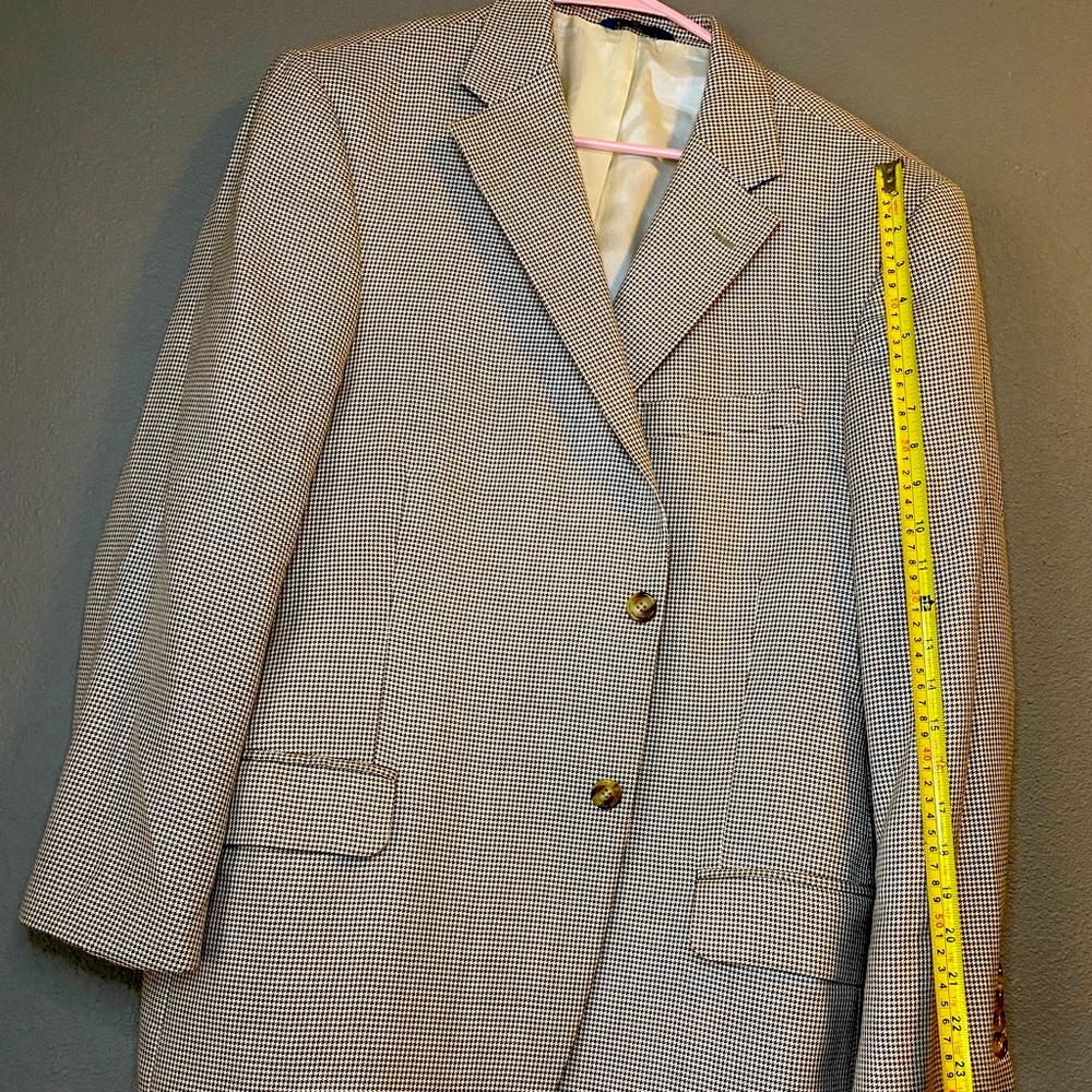Tan/ brown suit jacket